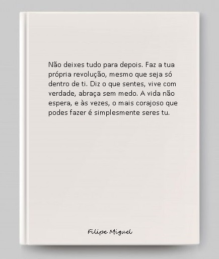 A Minha Revolução Começa no&nbsp;Coração