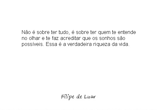 A pessoa que me faz feliz e dá sentido à minha&nbsp;vida