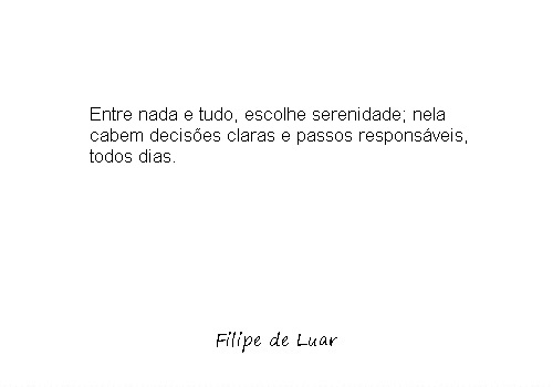 Reflexões na escuridão