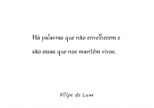 As palavras que o tempo não&nbsp;apaga